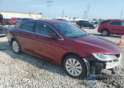 2015 Chrysler 200 Lx from USA, damaged, VIN 1C3CCCFB3FN672004